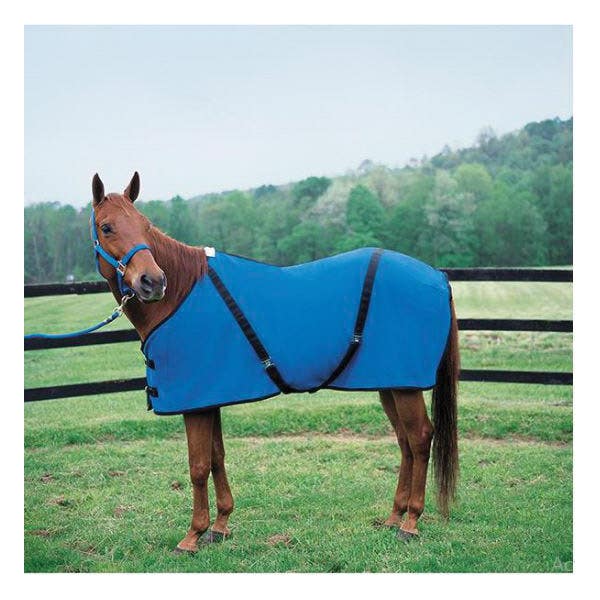 Weaver Leather Stable Sheet, 76 in, Polar Fleece, Royal Blue