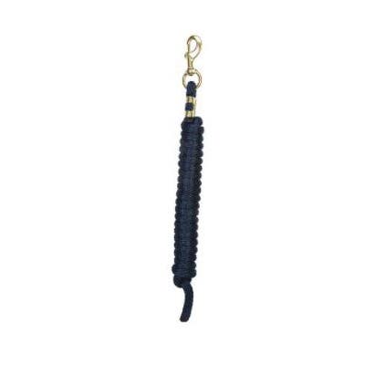 Weaver Leather Lead Rope, 10 ft L, Fastening Method: Snap, Polypropylene Line, Navy