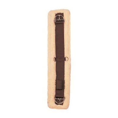 Weaver Leather Horse Super Cinch, 30 in, 3 in W, Fleece/Polypropylene, Brown/Maze