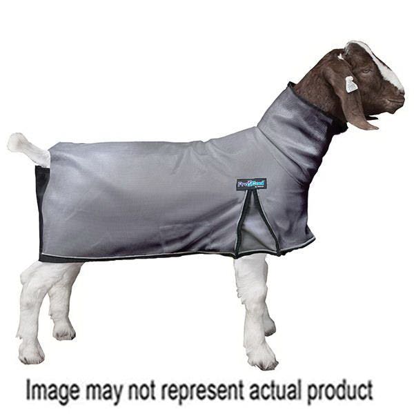 Weaver Livestock ProCool Goat Blanket, S, Gray, Ring, Snap Closure