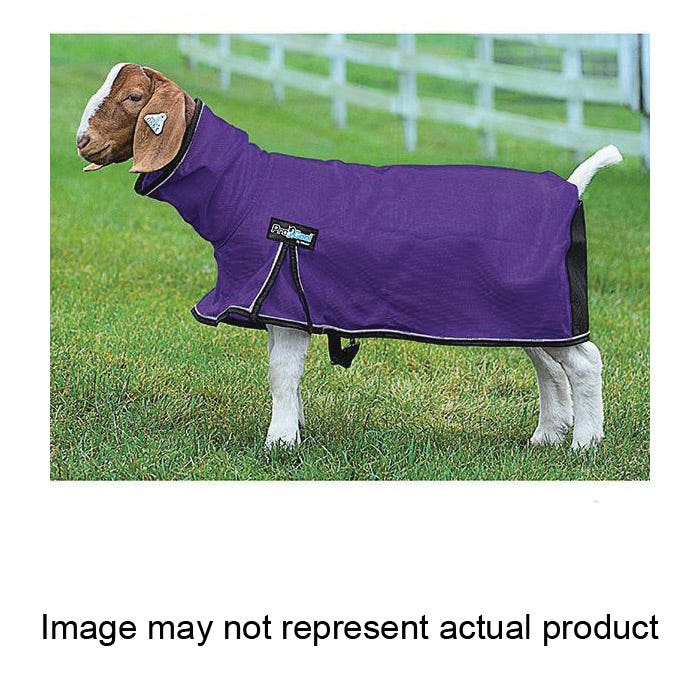 Weaver Livestock ProCool Goat Blanket, XS, Purple, Ring, Snap Closure