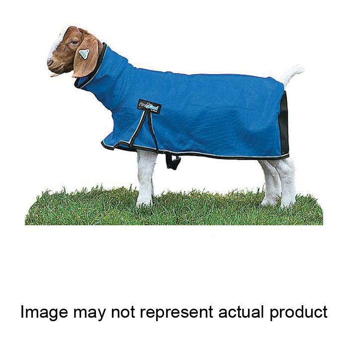 Weaver Livestock ProCool Goat Blanket, XS, Blue, Ring, Snap Closure