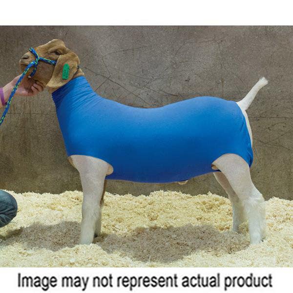 Weaver Livestock Goat Tube, L, Cotton/Spandex, Blue