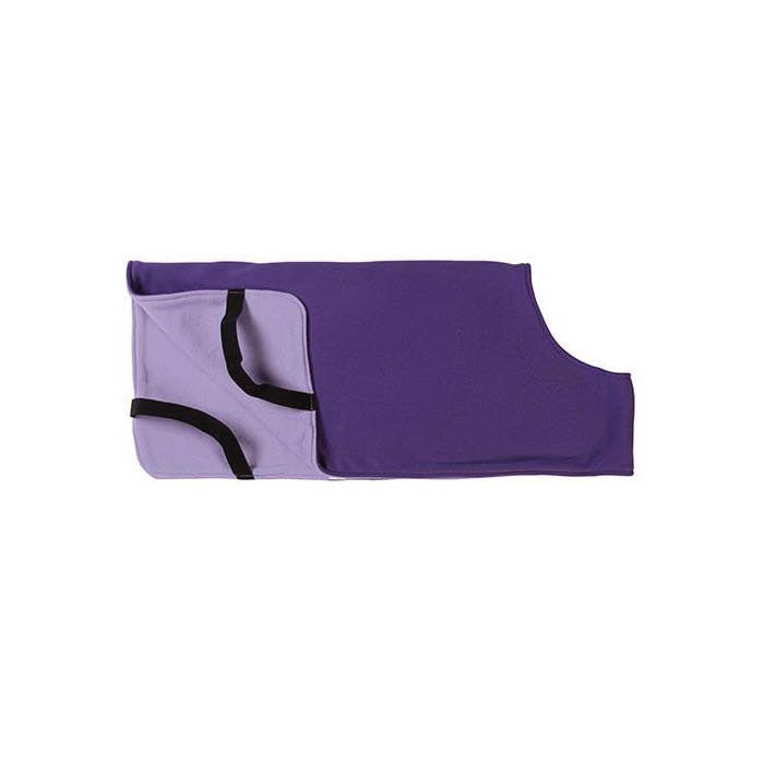 Weaver Livestock Sheep and Goat Under Blanket, L/XL, Fleece/Jersey, Purple, D-Ring Closure