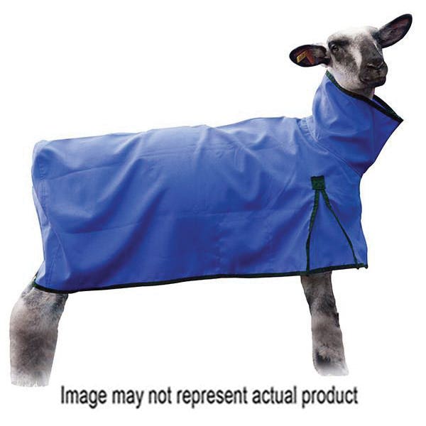 Weaver Livestock Sheep Blanket, L, Blue, D-Ring Closure - 826294