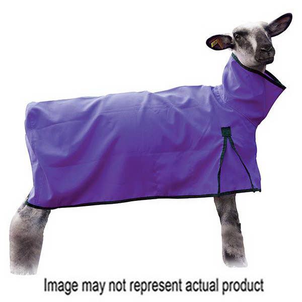 Weaver Livestock Sheep Blanket, L, Purple, D-Ring Closure - 826298
