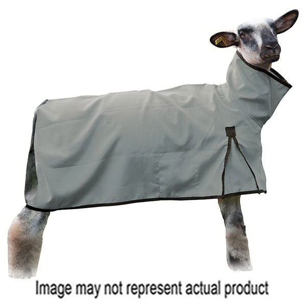 Weaver Livestock Sheep Blanket, M, Gray, D-Ring Closure - 826307