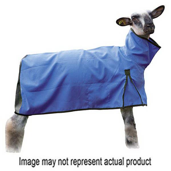 Weaver Livestock Sheep Blanket, L, Blue, D-Ring Closure - 826312