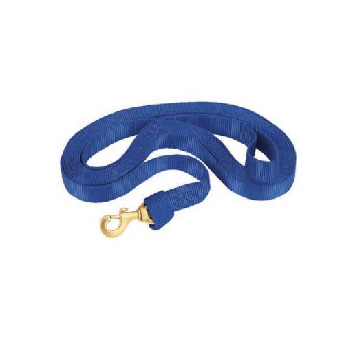 Weaver Leather Lunge Line, 30 ft L, Fastening Method: Snap, Nylon Line, Blue