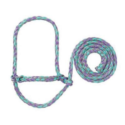 Weaver Livestock Sheep Halter, Polyester, Gray/Lavender/Mint