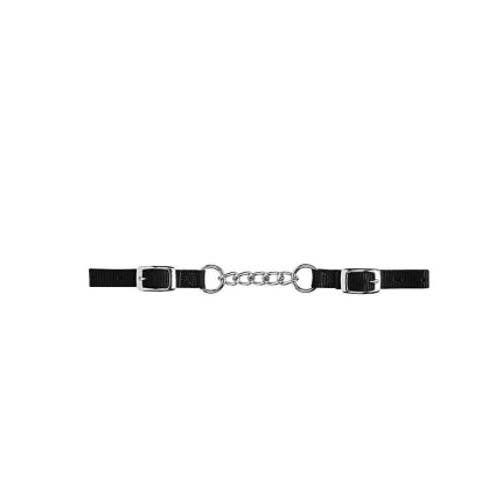 Weaver Leather Curb Strap, Heavy-Duty, Nylon, Black
