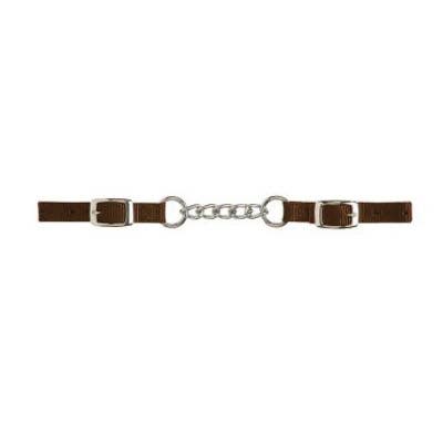 Weaver Leather Curb Strap, Heavy-Duty, Nylon, Brown