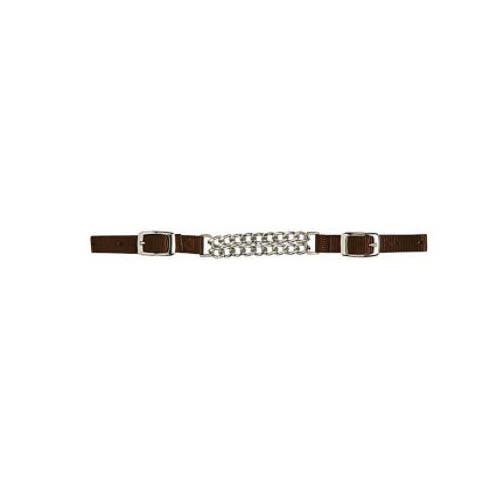Weaver Leather Curb Strap, Nylon, Brown