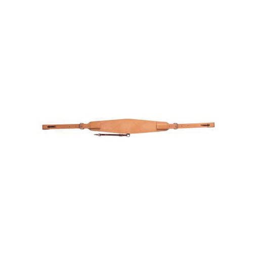 Weaver Leather Heavy-Duty Back Cinch Complete with Billet, 6 in W, Leather, Brown