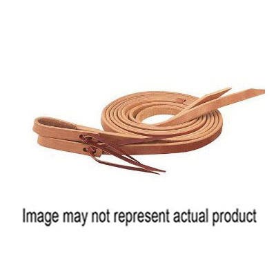 Weaver Leather 1-Ply Extra-Heavy Harness Split Rein, 8 ft L, 1/2 in W, Leather