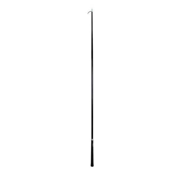 Weaver Livestock Cattle Show Stick with Handle, Rubber Handle, Comfort Grip Handle, Black