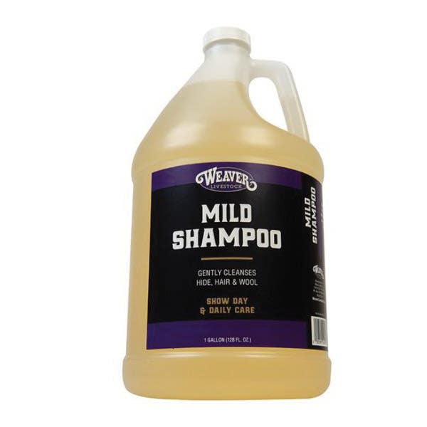 Weaver Livestock Shampoo, Liquid, Clear/Pale Yellow, Clean, Fresh, 1 gal