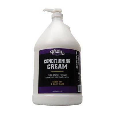 Weaver Livestock Conditioning Cream, Cream, White, Clove Essential Oil, 1 gal