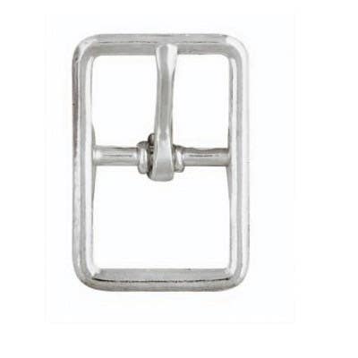Weaver Leather Buckle, Barcoded, Nickel
