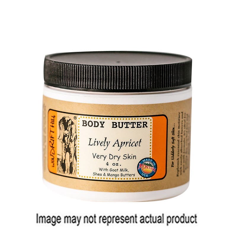 Windrift Hill Body Butter, Lively Apricot