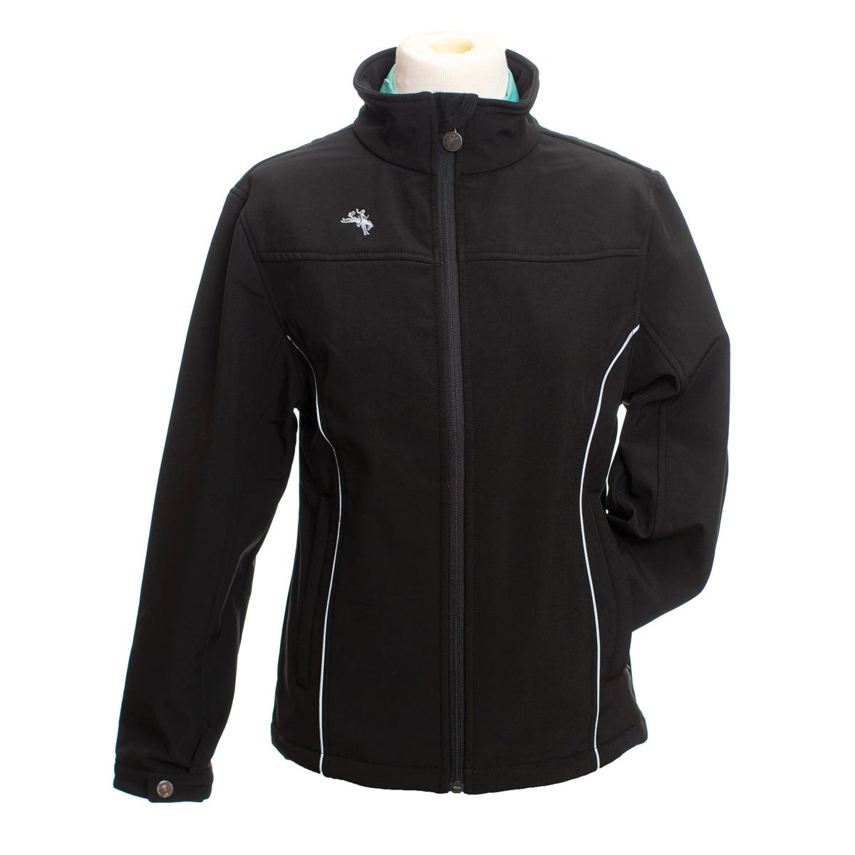 Wyoming Traders Cheyenne Series Jacket, S, Fabric, Black, Zipper