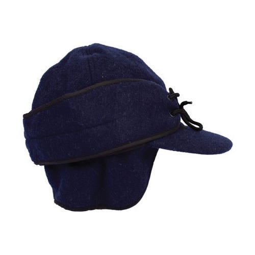 Wyoming Traders Men's Wool Mackenzie Hat- Navy 7"