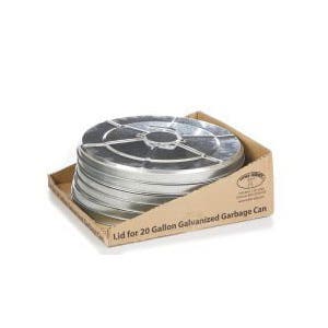 Little Giant GGC20LID Garbage Can Lid, Metal, For: GGC20CAN 20 gal Garbage Can