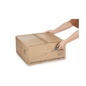 Little Giant GGC20LID Garbage Can Lid, Metal, For: GGC20CAN 20 gal Garbage Can