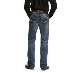 Ariat Adkins M5 Series Jeans, 36 in, 32 in L, Lennox, Slim, Straight, Stretchable