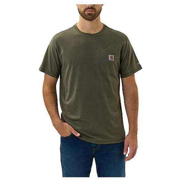 Carhartt Men's Force® Relaxed Fit Short-Sleeve Pocket T-Shirt, Basil Heather, XL