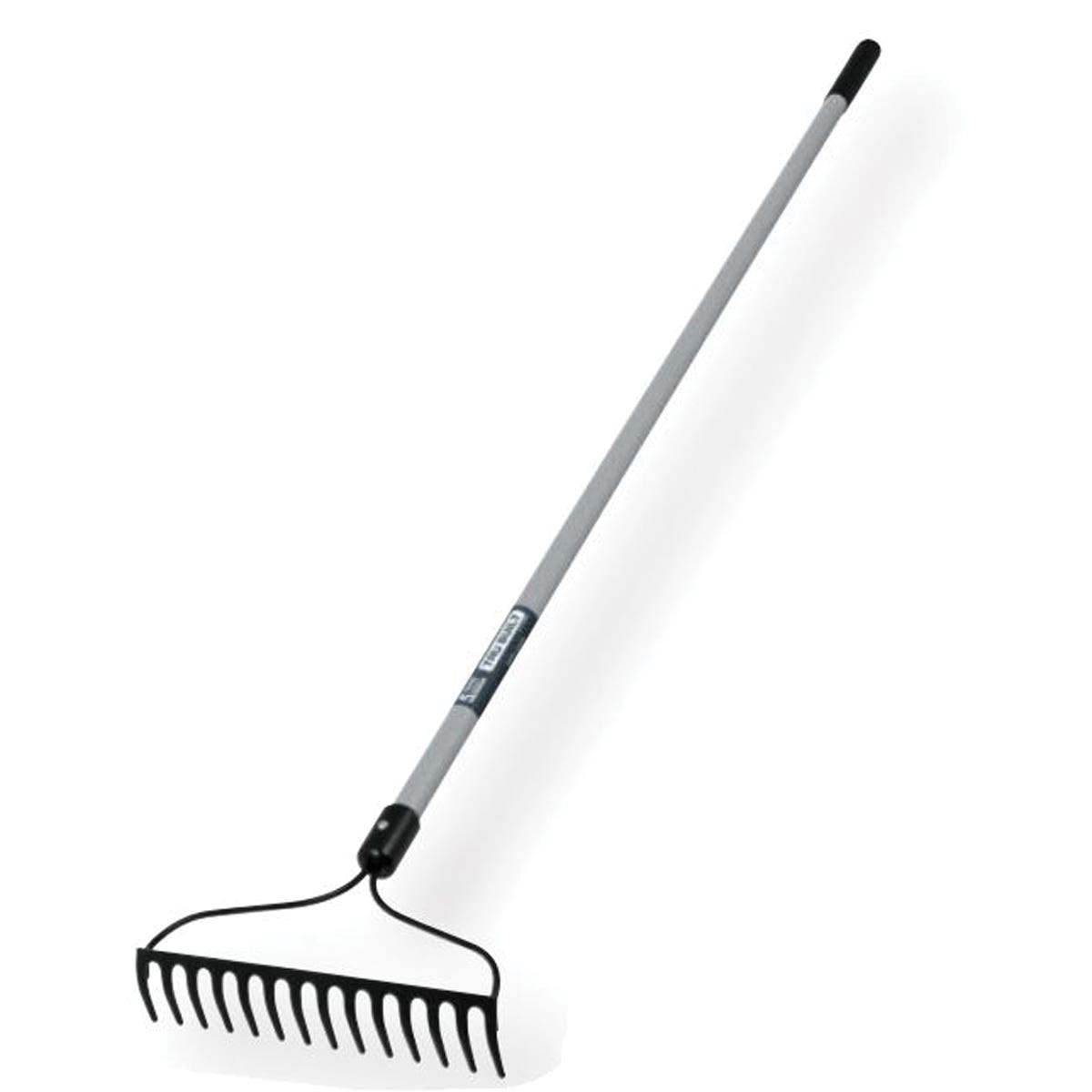 Truper TRU BUILT Bow Rake with 14-Tine, Welded Head, 54" Handle