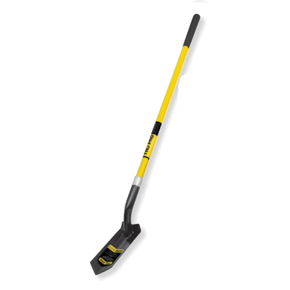 Truper TRU PRO Narrow Shovel with 4" Blade, 13-ga, Fiberglass
