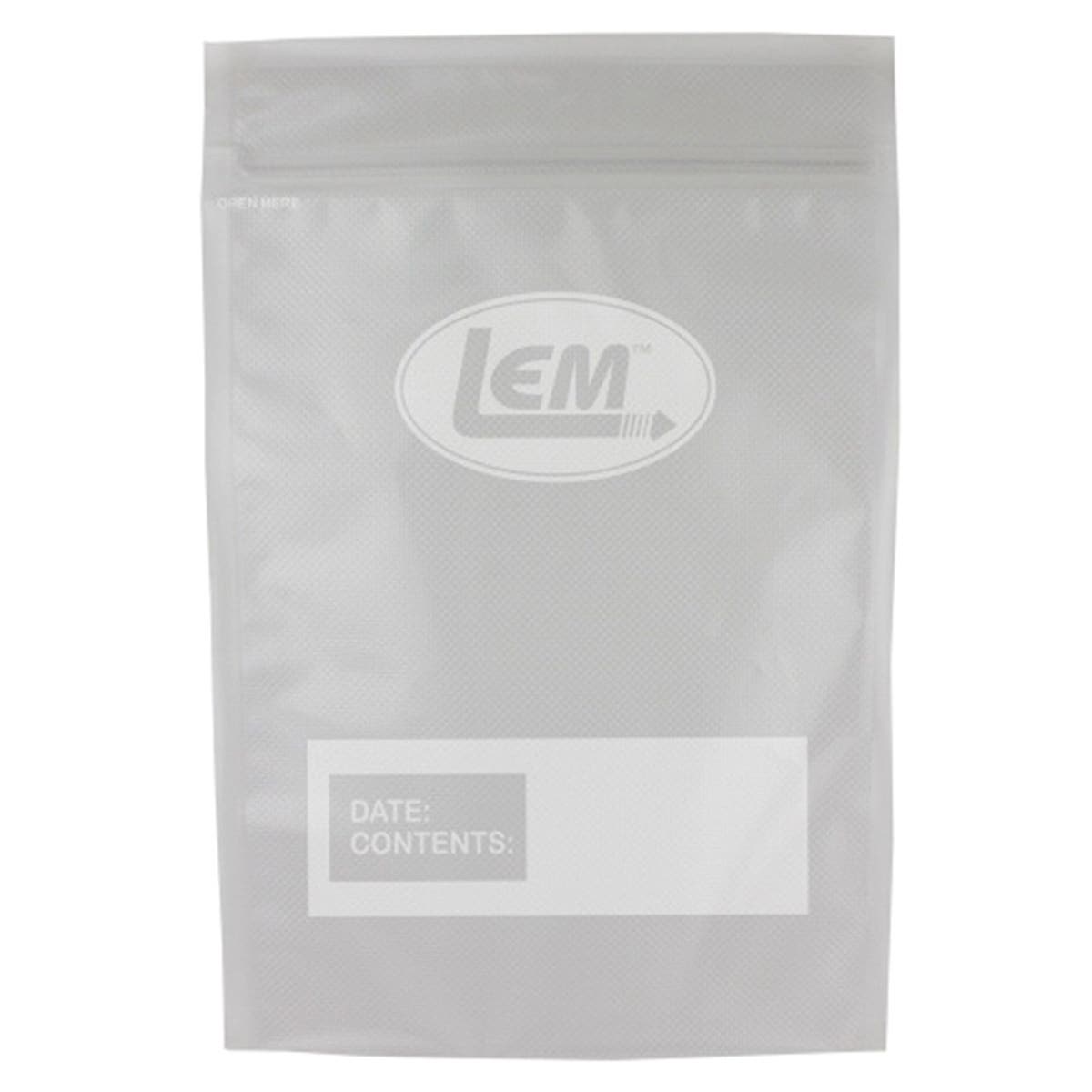 LEM Vacuum Bag, 1 gal, Plastic
