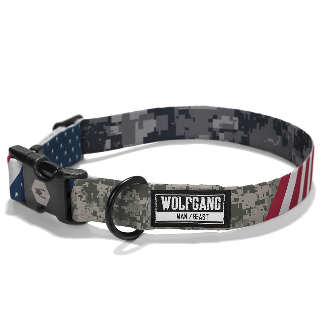 Wolfgang DigitalDog Dog Collar, 12 to 18 in Neck, 1 in W Collar