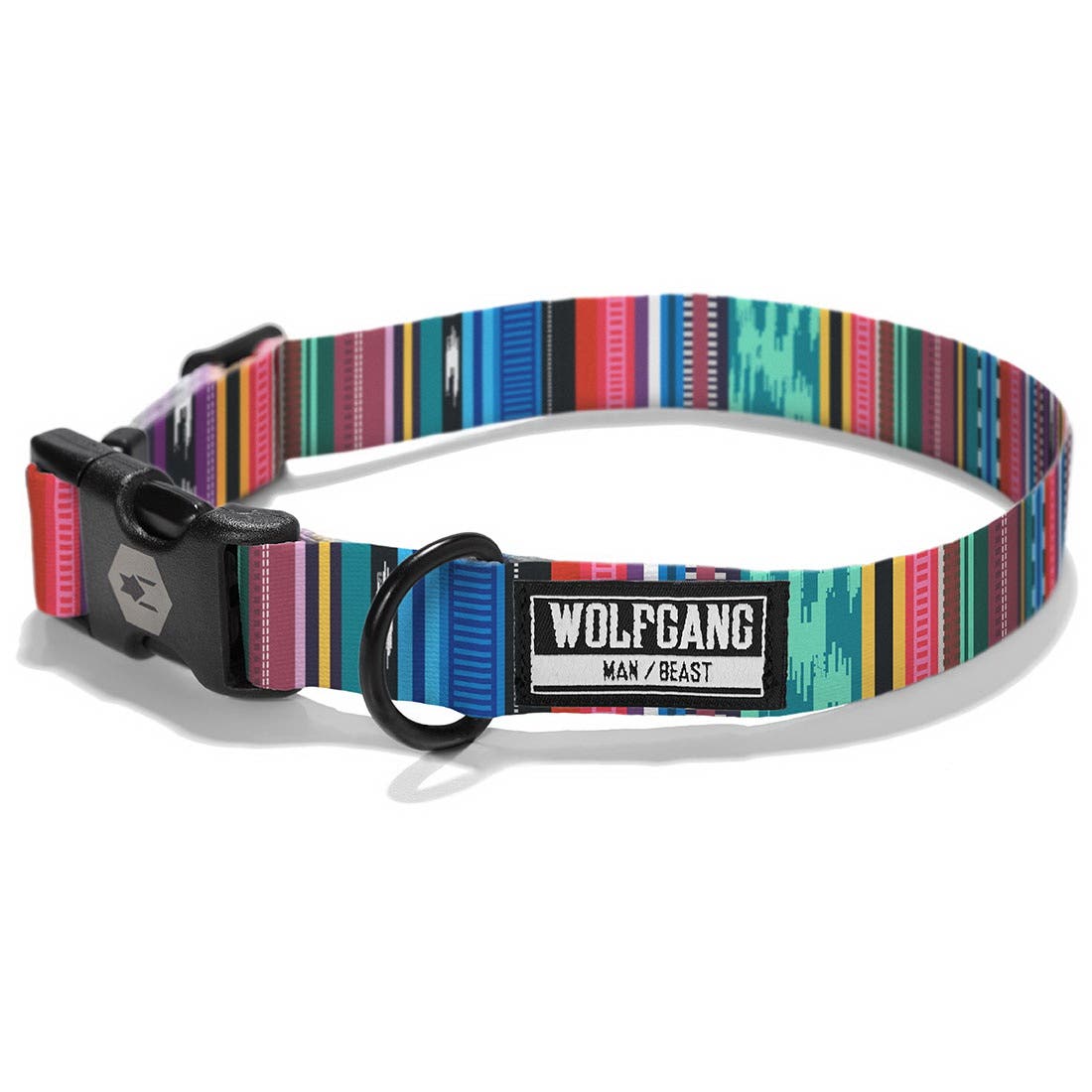 Wolfgang Quetzal Dog Collar, 12 to 18 in Neck, 1 in W Collar