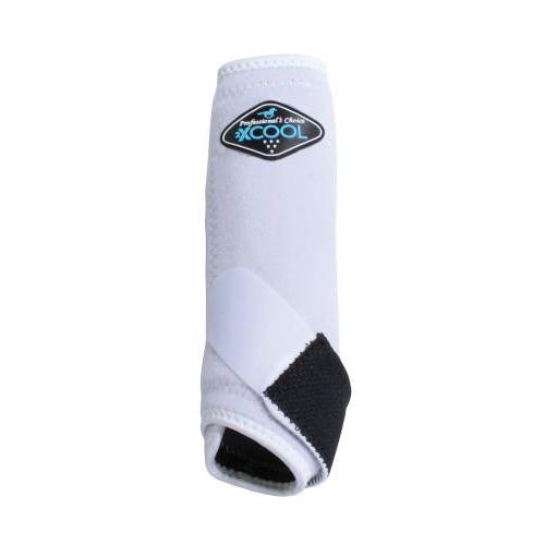 Professional's Choice 2XCool Sports Medicine Boots, M, Fabric/Kevlar, White, 4/PK