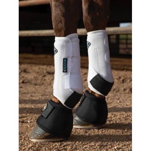 Professional's Choice 2XCool Sports Medicine Boots, M, Fabric/Kevlar, White