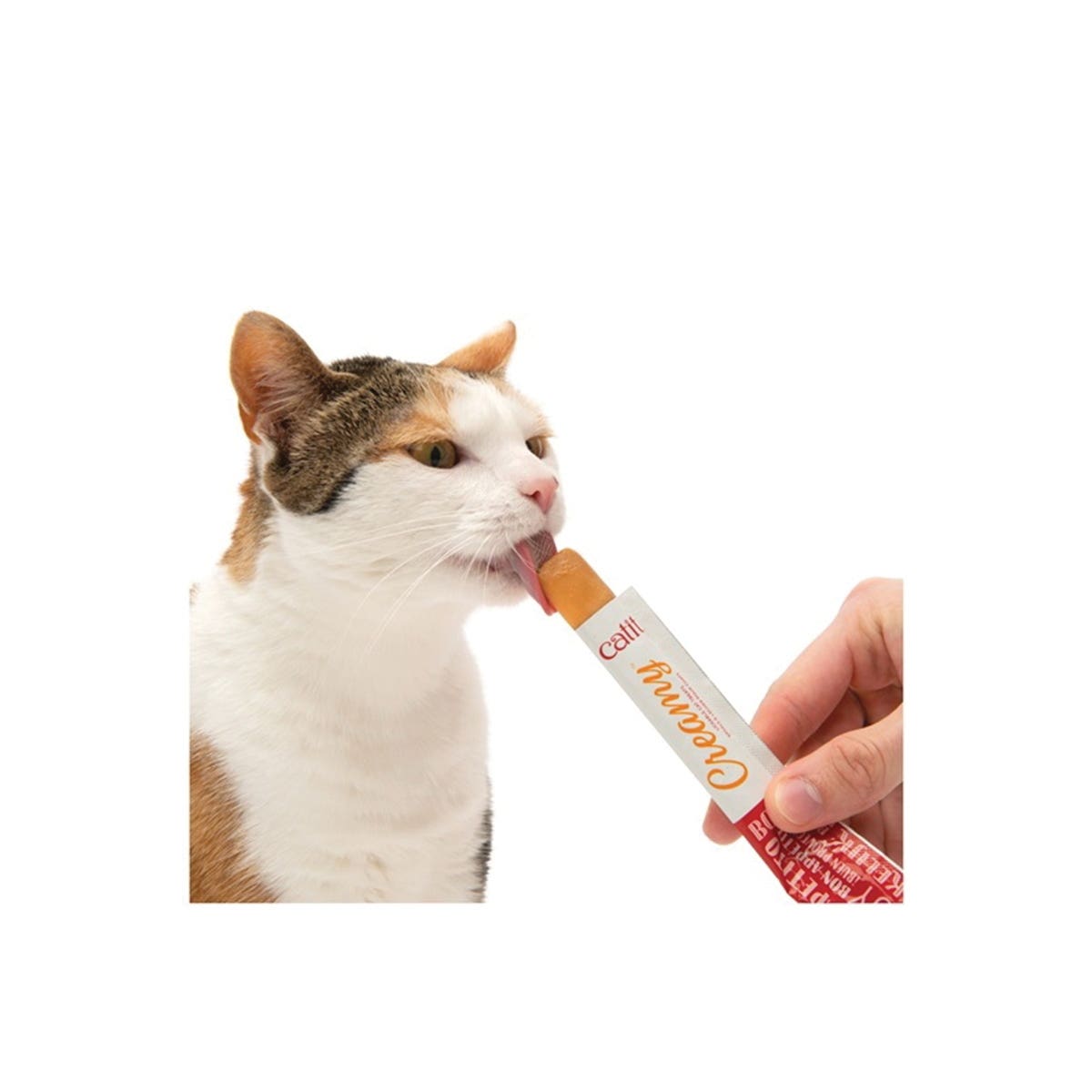 Catit Creamy Cat Treat, Chicken, Liver Flavor, 15 g Tube