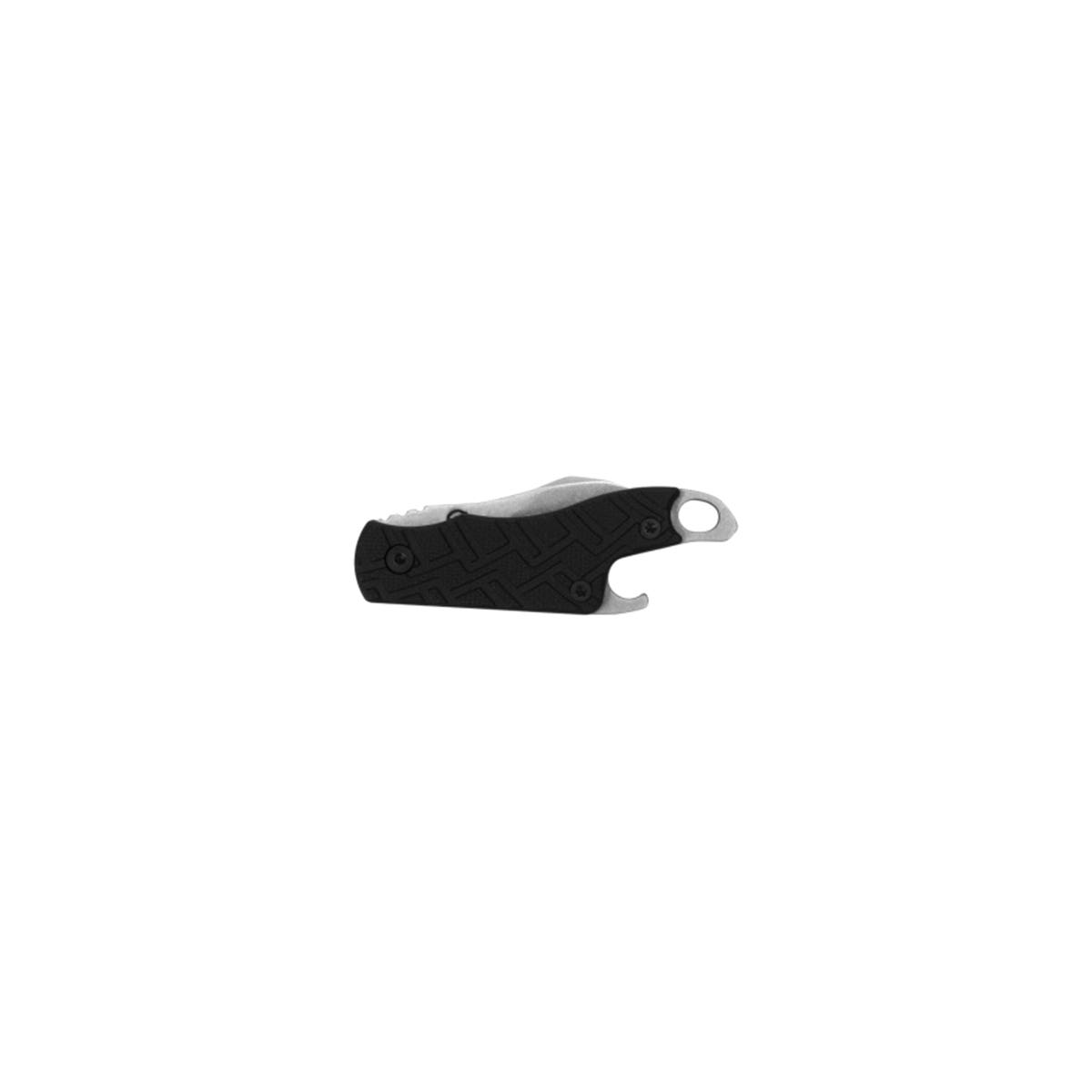 Kershaw Cinder Series Pocket Knife, Drop Point, Plain Blade, Stonewashed Blade, 4 in OAL, 1.4 in L Blade
