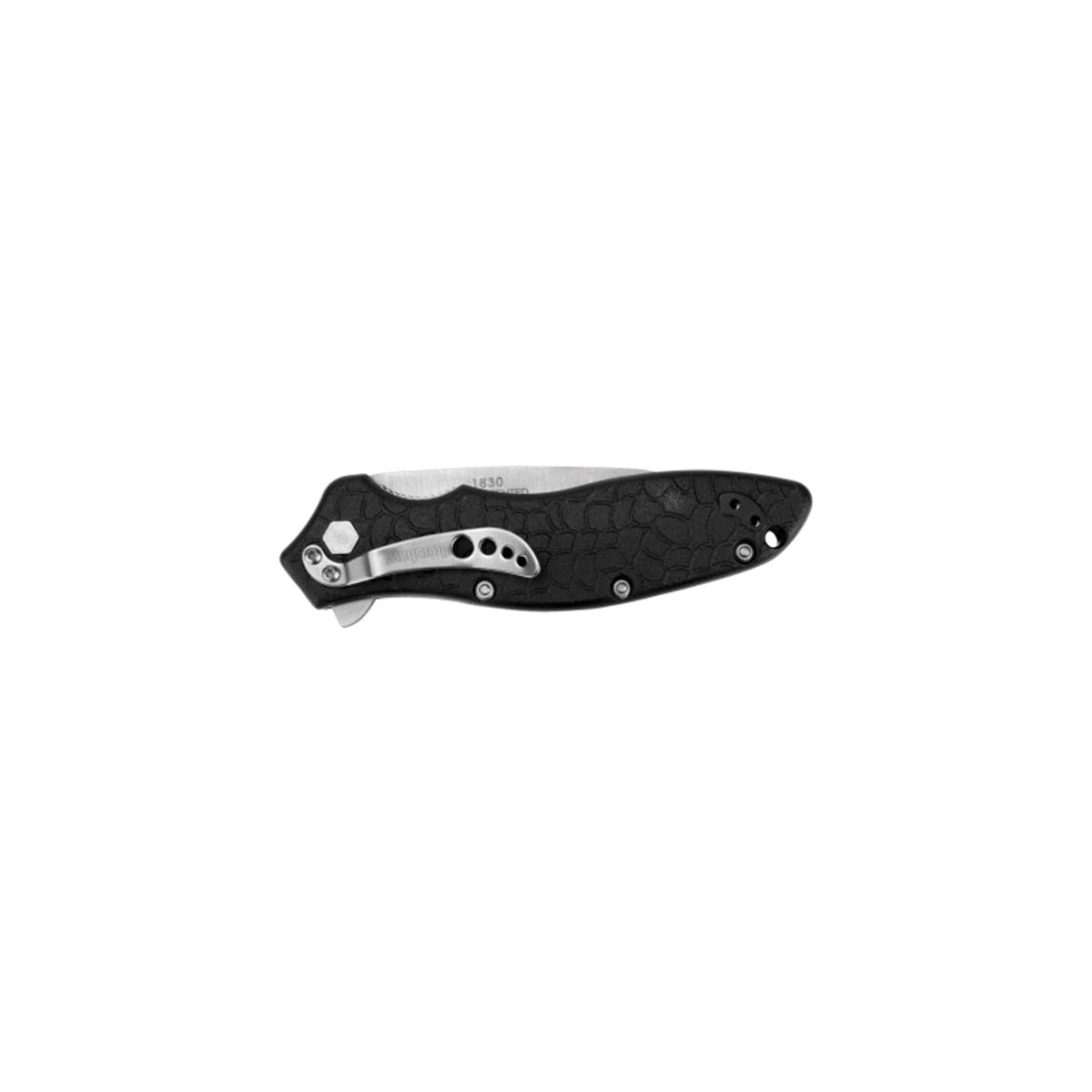 Kershaw Oso Sweet Series Pocket Knife, 3 in L Blade, Stainless Steel Blade, Scaled Handle, Black Handle