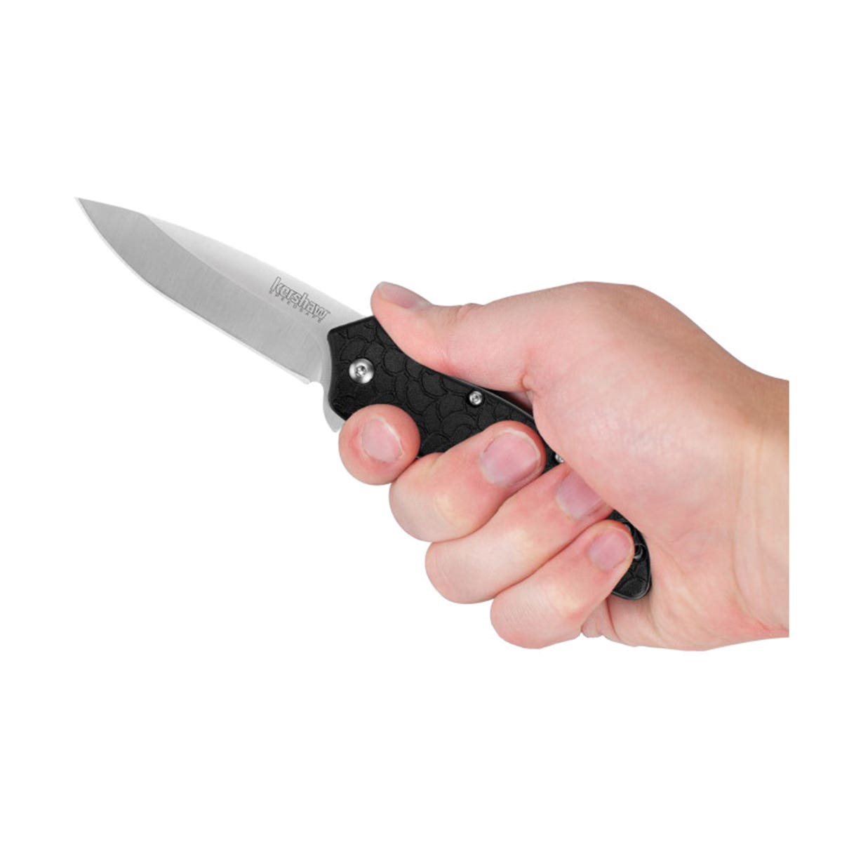 Kershaw Oso Sweet Series Pocket Knife, 3 in L Blade, Stainless Steel Blade, Scaled Handle, Black Handle