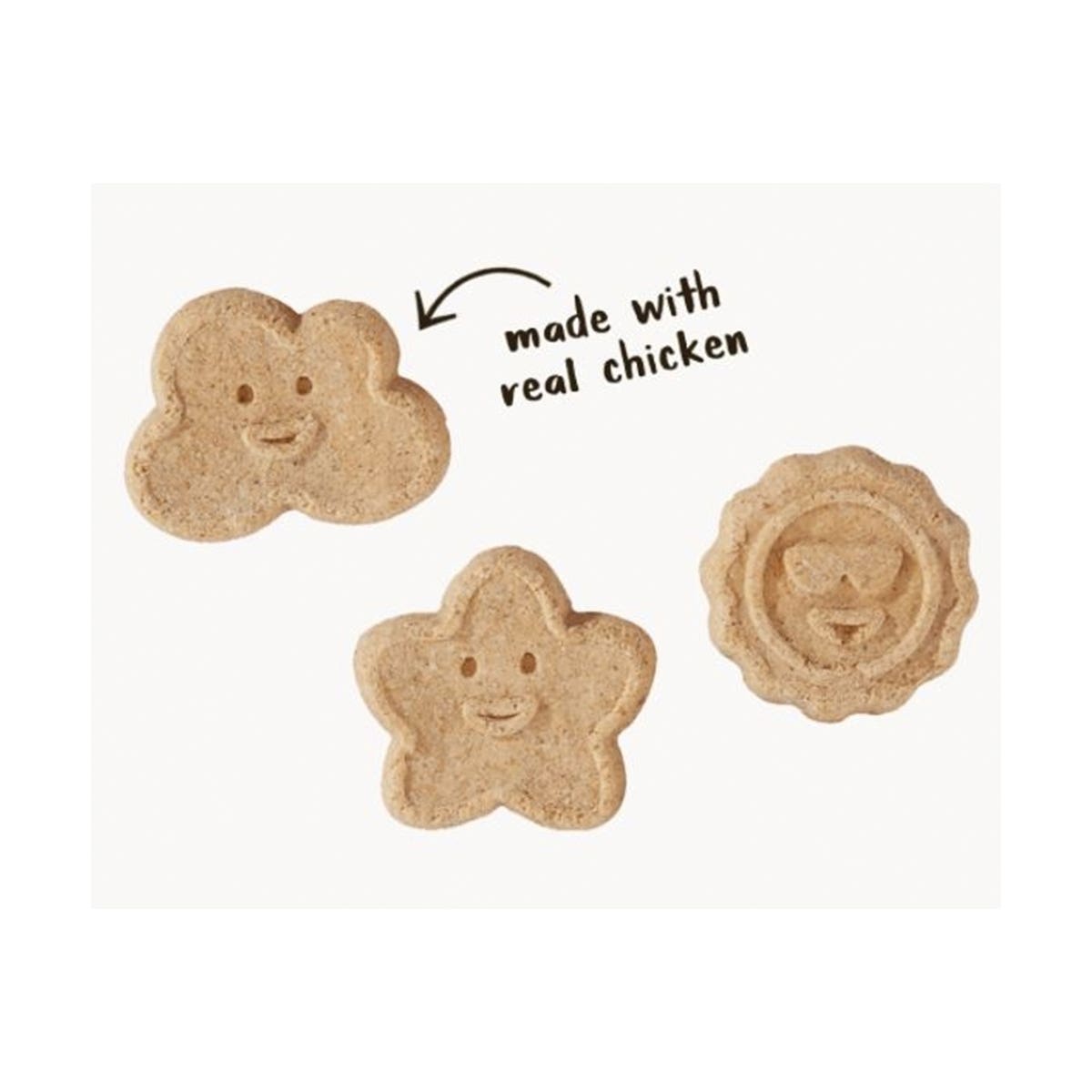 cloud star Wag More Bark Less Dog Biscuit, Crunchy, Chicken, Sweet Potatoes Flavor, 14 oz Box