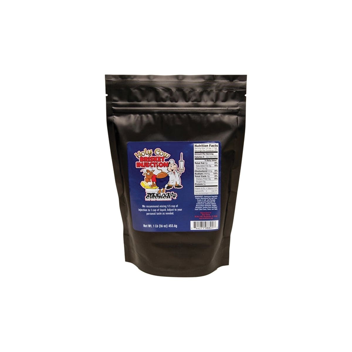 Meat Church BBQ Holy Cow Injection, 16 oz Bag