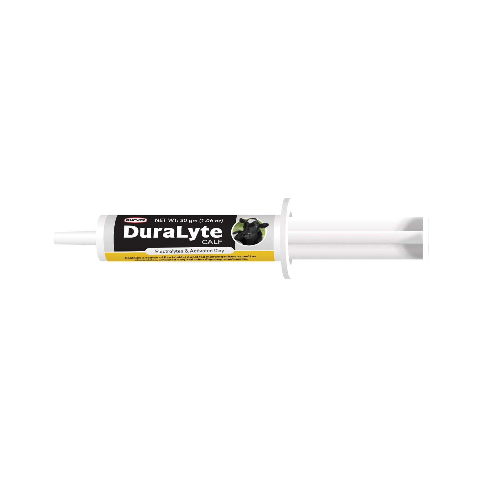 Durvet DuraLyte 0010516 Calf Paste, Paste, Ingredients: Corn Oil, Maltodextrin, Sodium Bicarbonate, Potassium Chloride