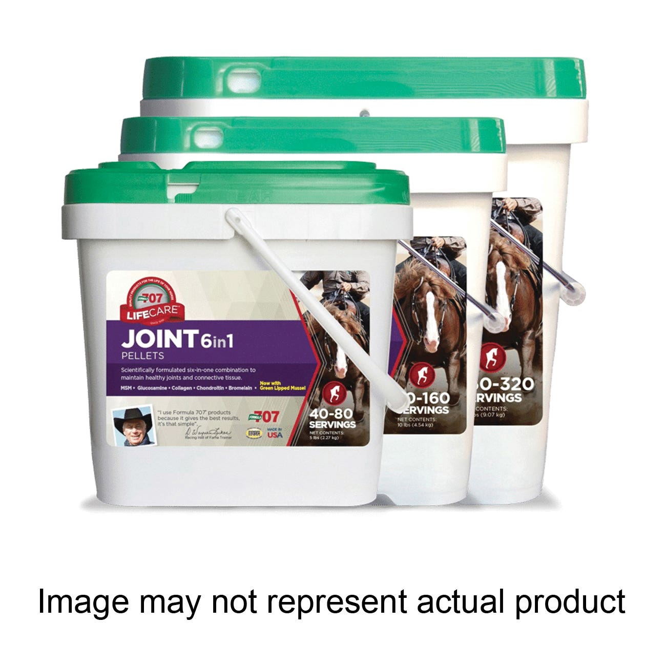 Formula 707 Joint 6-in-1 Supplement Pellet 10 lb Bucket
