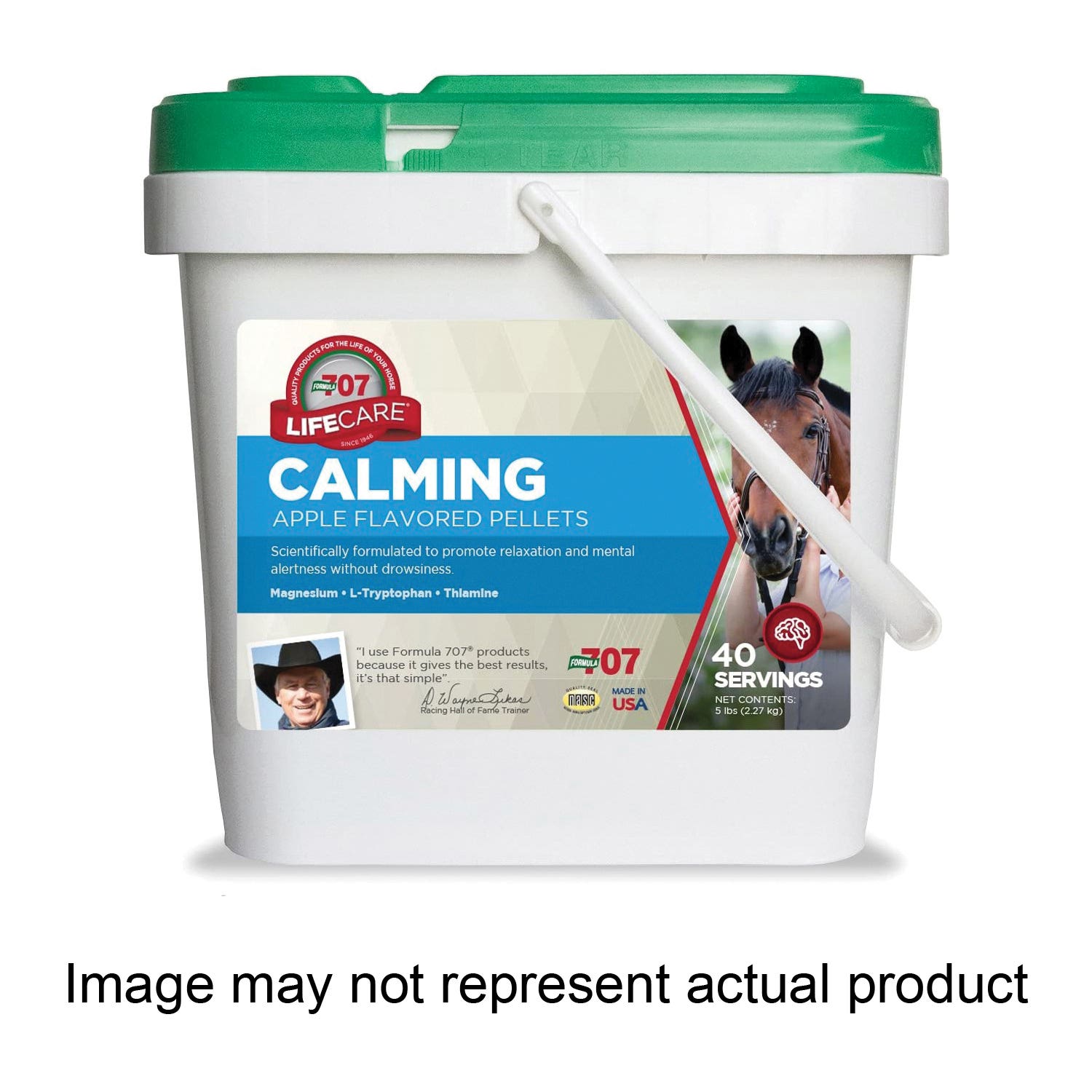 Formula 707 Calming Supplement Pellet 10 lb Bucket