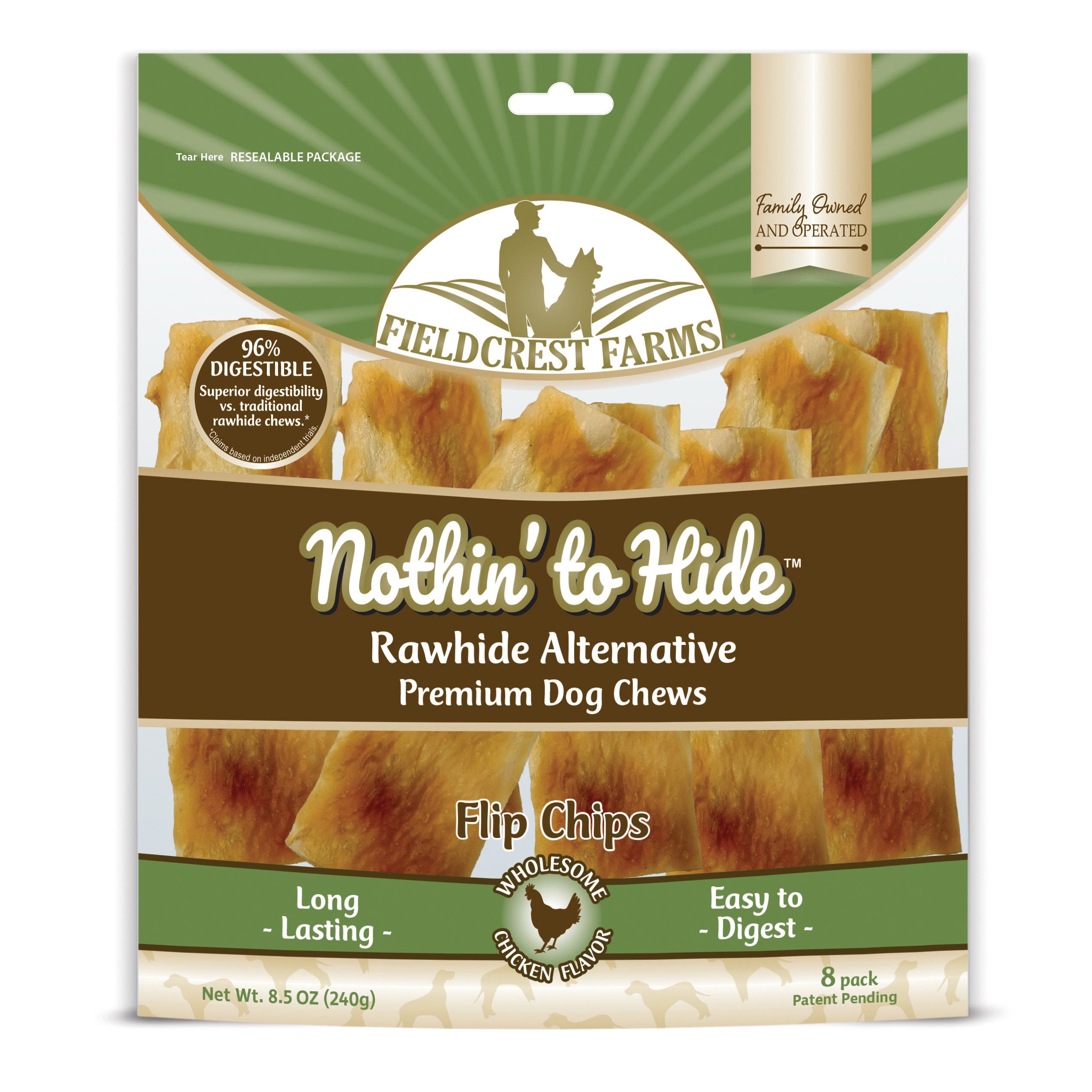 Spot Nothin' to Hide 148 Flip Chips, Chicken Flavor