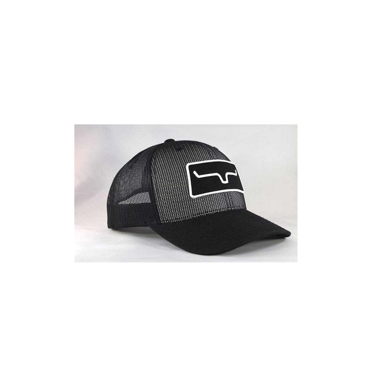 Kimes Ranch All Mesh Series Cap, Logo Patch, Mesh, One-Size, Cotton/Polyester, Black