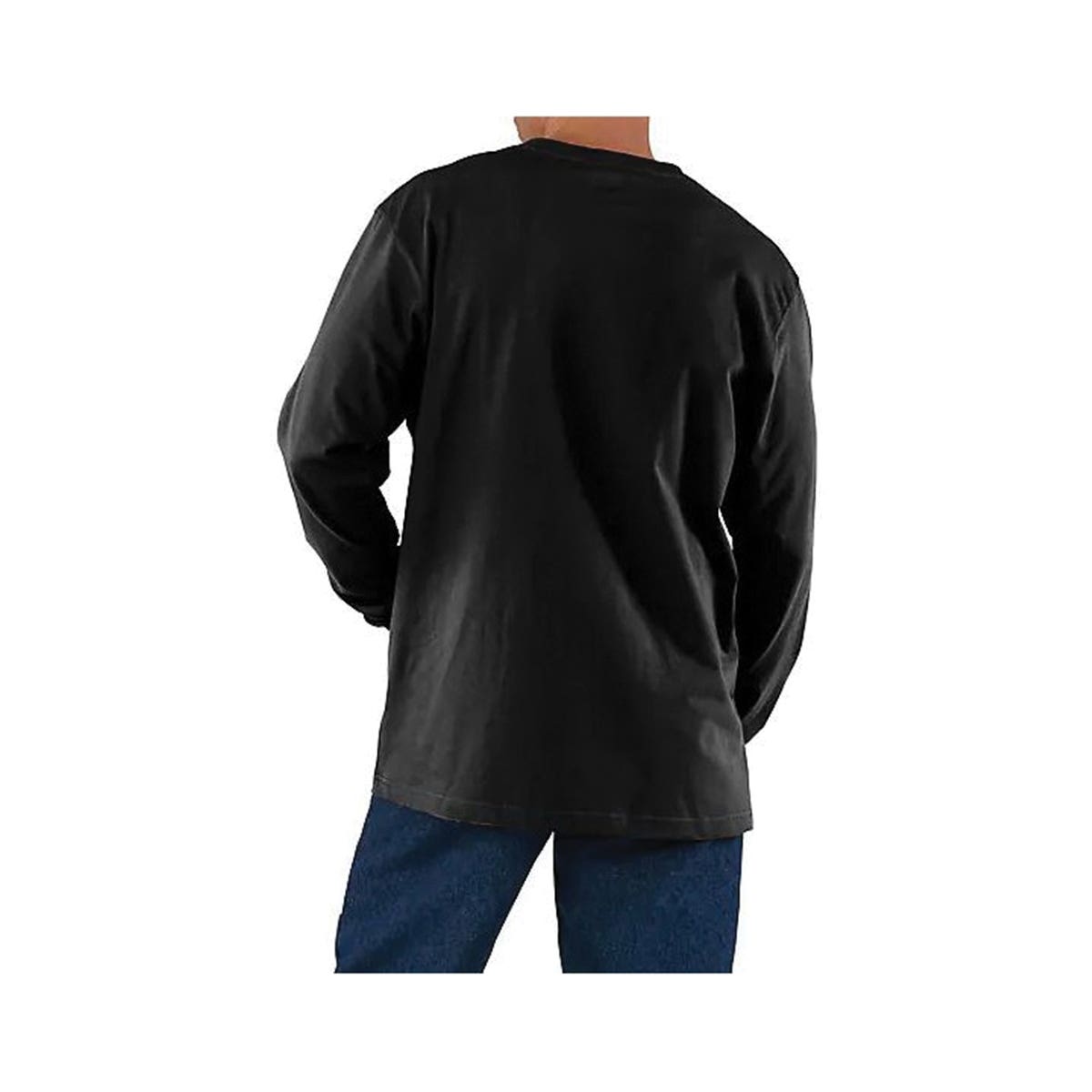 Carhartt T-Shirt, XL, Tall, Cotton, Brite Lime, Carhartt Patch Print/Pattern, Crew Neck, Rib-Knit Collar