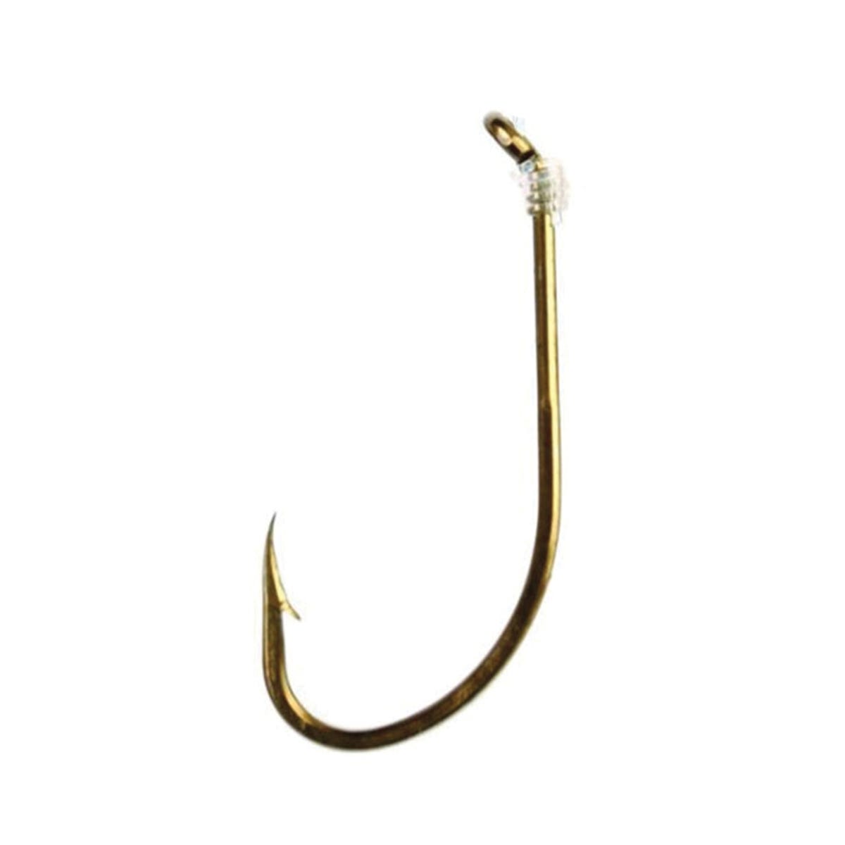 Eagle Claw Plain Shank Snell Hook, Bronze
